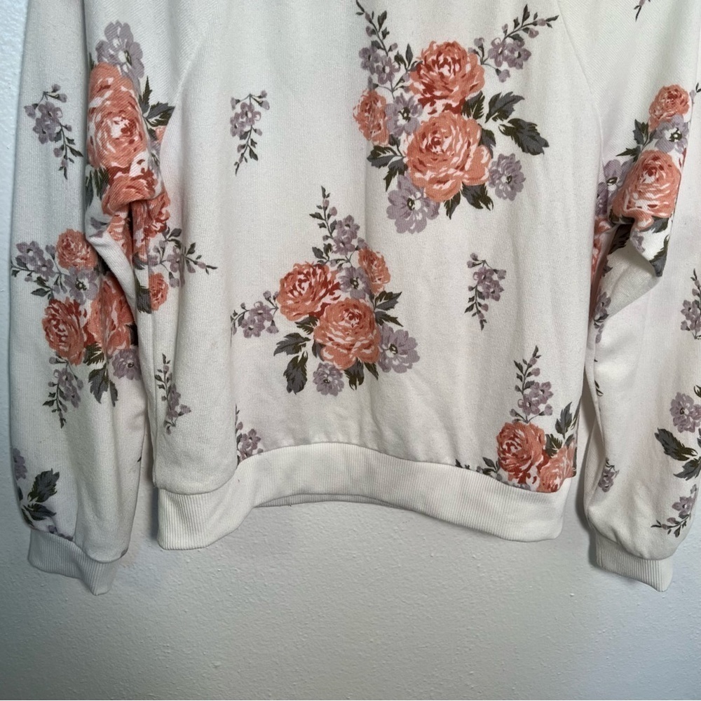 Alya Ginger Floral Crew Neck Sweatshirt - Picture 10 of 12